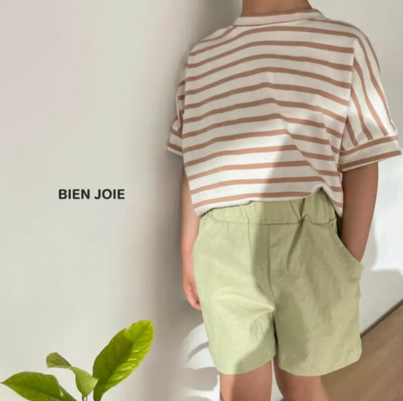 Bien Joie - Korean Children Fashion - #discoveringself - Nimo Stripes Tee - 5