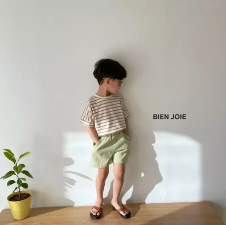 Bien Joie - Korean Children Fashion - #fashionkids - Nimo Stripes Tee - 6