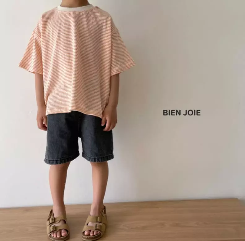Bien Joie - Korean Children Fashion - #fashionkids - Dono Stripes Tee - 2