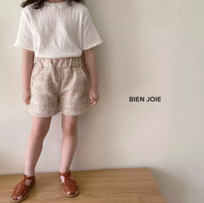 Bien Joie - Korean Children Fashion - #fashionkids - Twit Shorts - 7