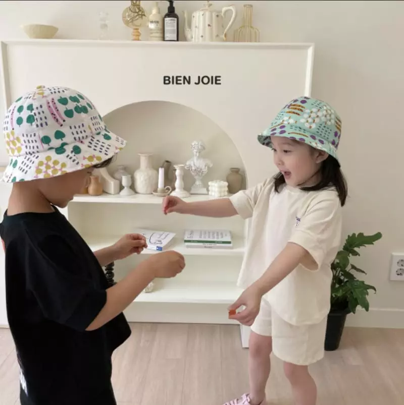 Bien Joie - Korean Children Fashion - #discoveringself - Tin Bucket Hat - 4