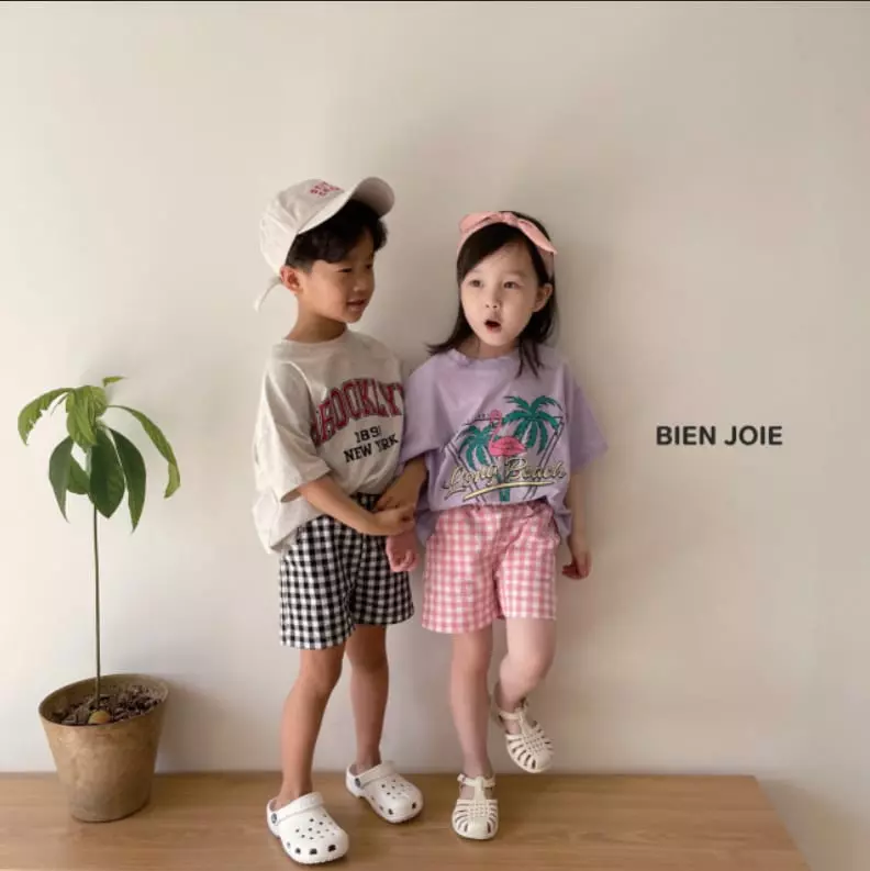 Bien Joie - Korean Children Fashion - #kidsshorts - Plamingo Tee - 12