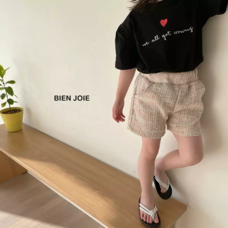 Bien Joie - Korean Children Fashion - #kidsshorts - Caren Tee - 11