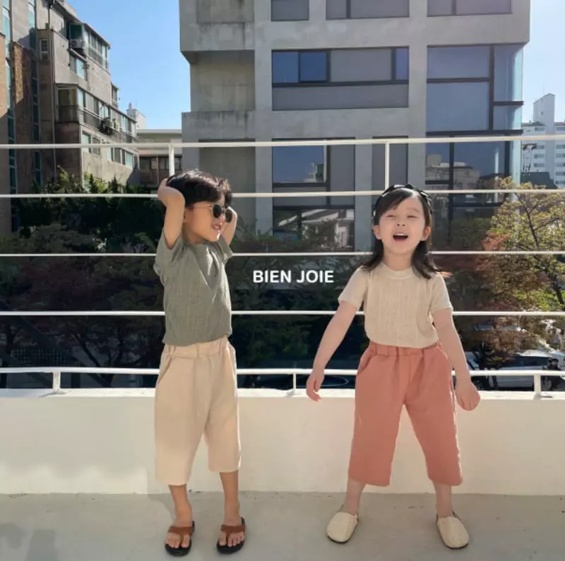 Bien Joie - Korean Children Fashion - #kidsshorts - Rown Tee - 9