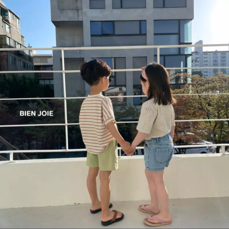 Bien Joie - Korean Children Fashion - #kidsstore - Nimo Stripes Tee - 8