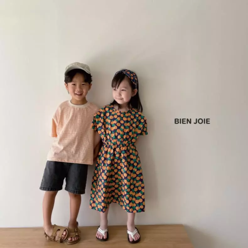 Bien Joie - Korean Children Fashion - #kidzfashiontrend - Dono Stripes Tee - 5