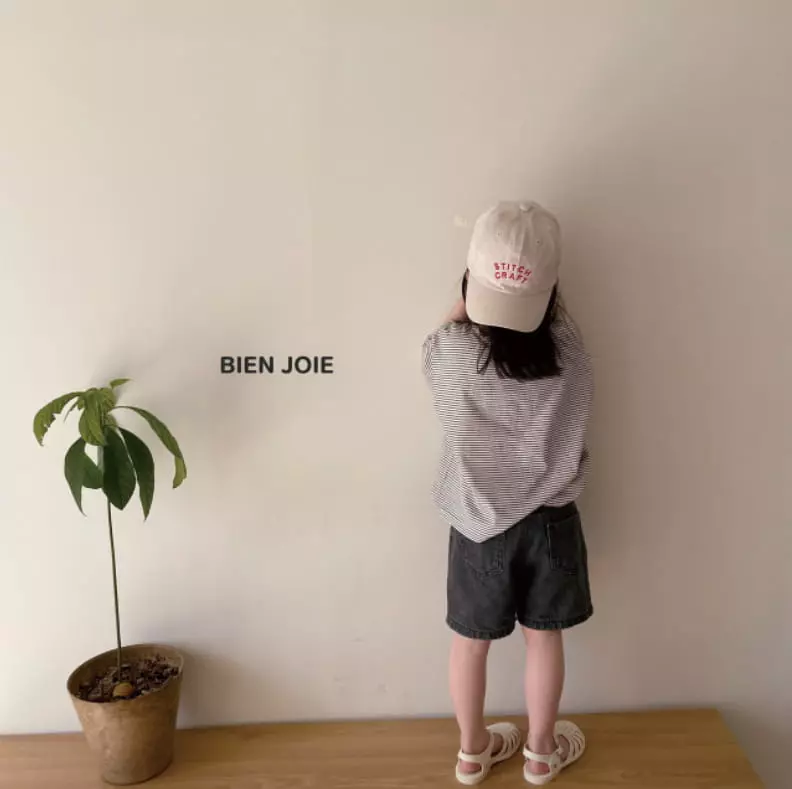Bien Joie - Korean Children Fashion - #kidzfashiontrend - Teba Denim Shorts - 10