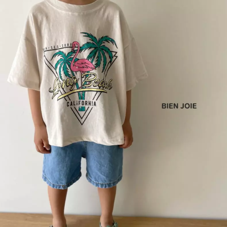 Bien Joie - Korean Children Fashion - #littlefashionista - Plamingo Tee - 2