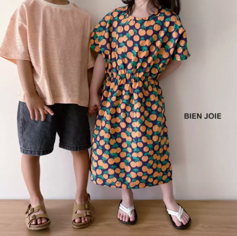 Bien Joie - Korean Children Fashion - #littlefashionista - Fuit One-piece