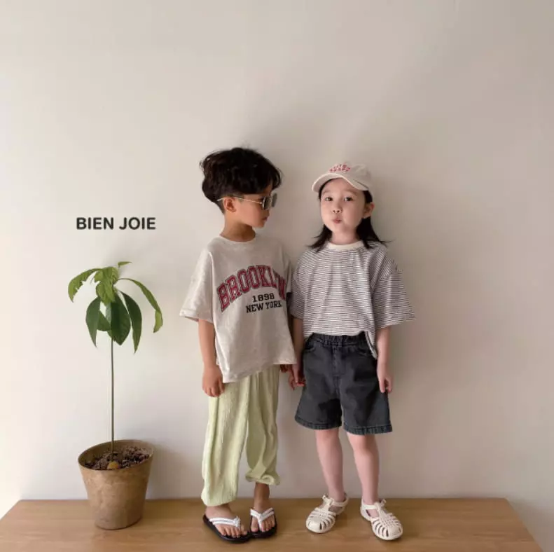 Bien Joie - Korean Children Fashion - #littlefashionista - Teba Denim Shorts - 12