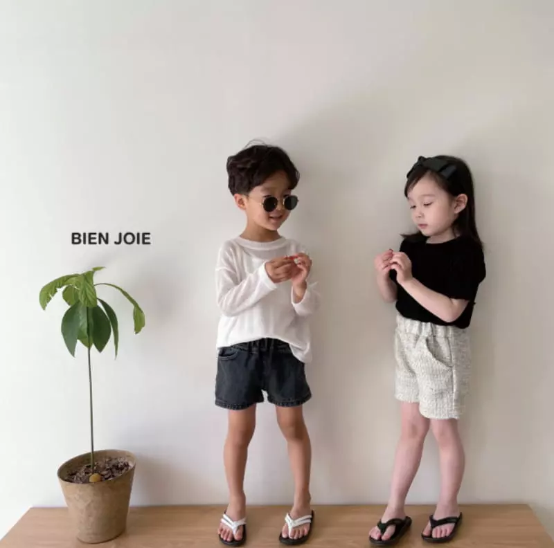 Bien Joie - Korean Children Fashion - #littlefashionista - Twit Shorts - 12