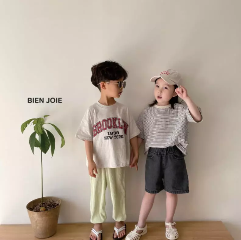 Bien Joie - Korean Children Fashion - #magicofchildhood - Dono Stripes Tee - 8