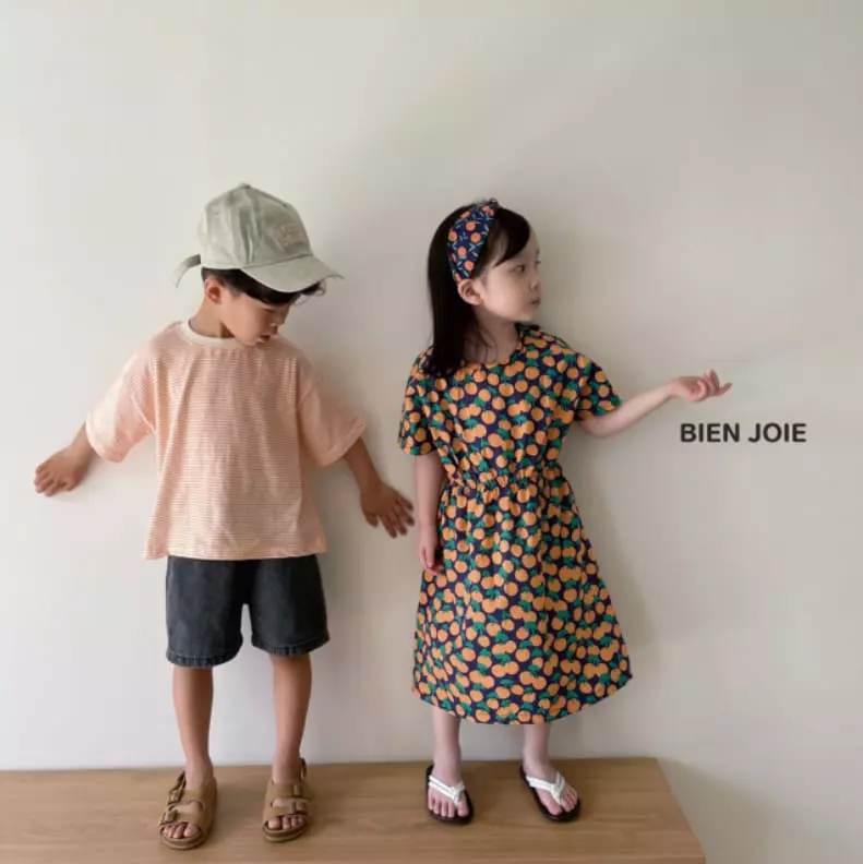 Bien Joie - Korean Children Fashion - #magicofchildhood - Fuit One-piece - 2
