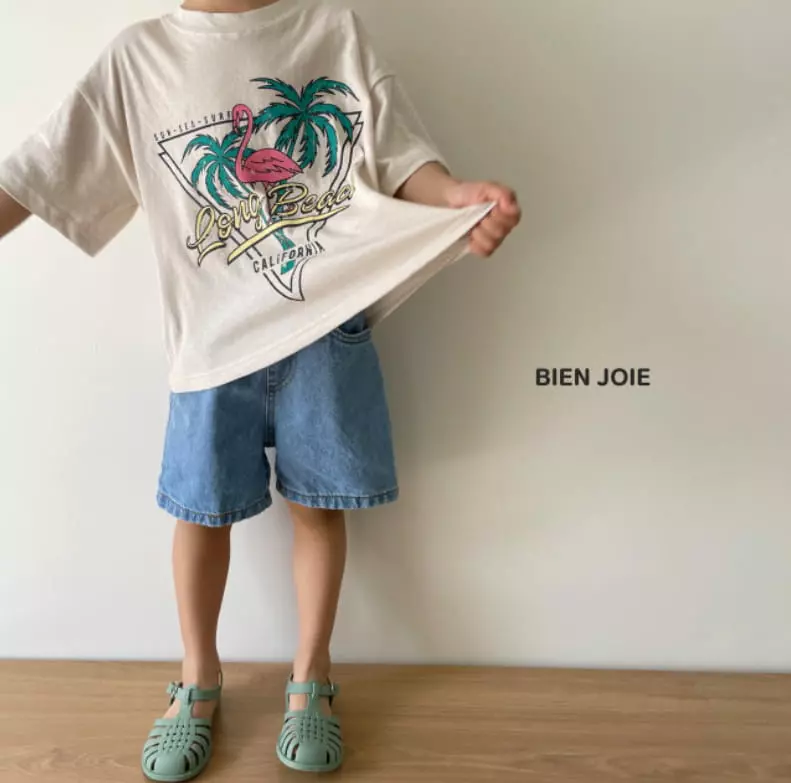 Bien Joie - Korean Children Fashion - #prettylittlegirls - Teba Denim Shorts