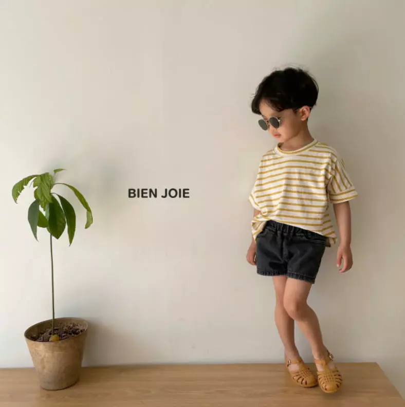 Bien Joie - Korean Children Fashion - #stylishchildhood - Nimo Stripes Tee