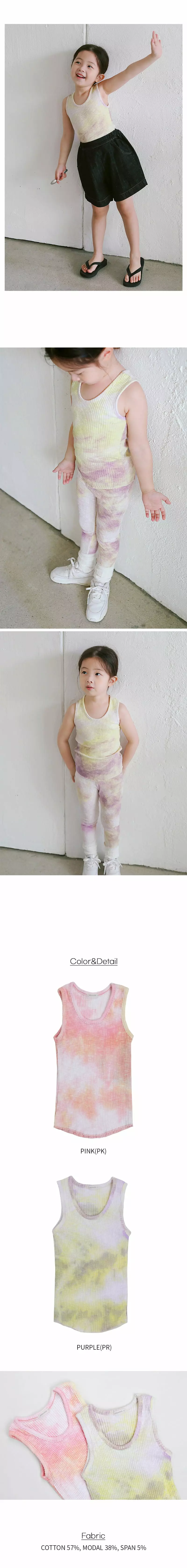 Bien a Bien - Korean Children Fashion - #minifashionista - Greening Sleeveless - 3
