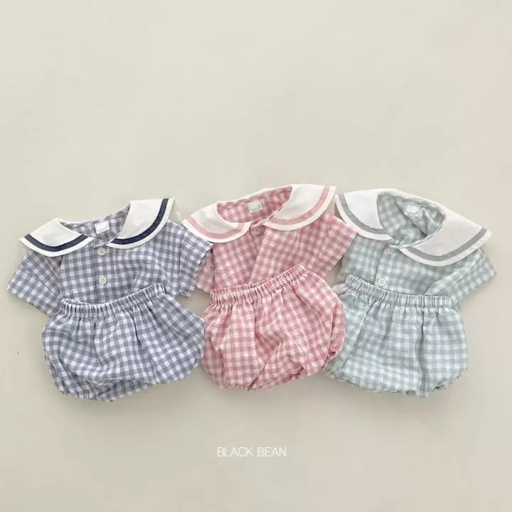 Black Bean - Korean Baby Fashion - #babyboutique - Bebe Roa Top Bottom Set - 8
