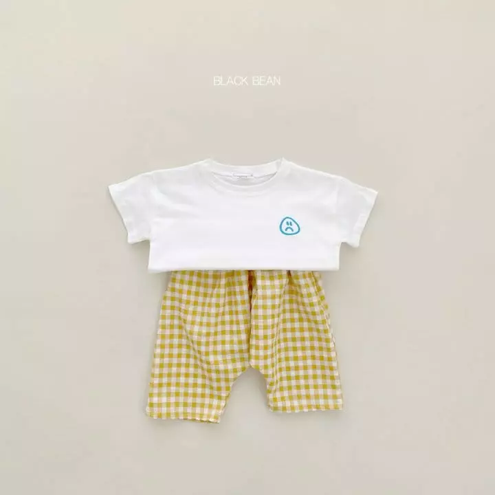 Black Bean - Korean Baby Fashion - #babyboutiqueclothing - Bebe Ppijjuck Top Bottom Set - 2