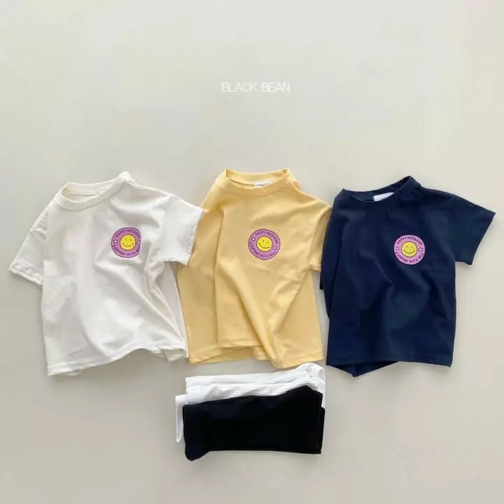 Black Bean - Korean Baby Fashion - #babyclothing - Bebe Star Tee - 5