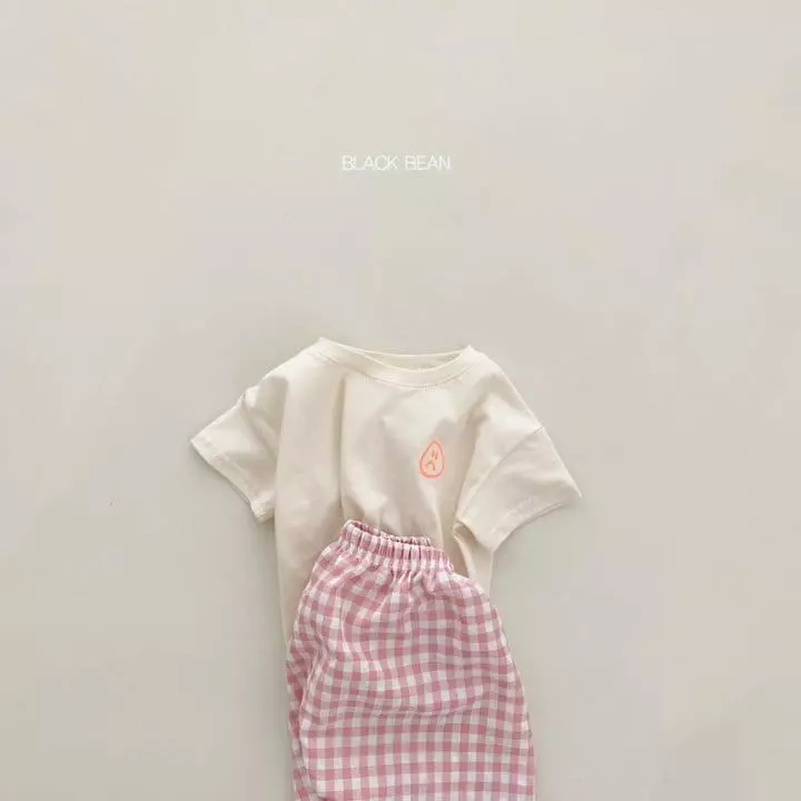 Black Bean - Korean Baby Fashion - #babyclothing - Bebe Ppijjuck Top Bottom Set - 3