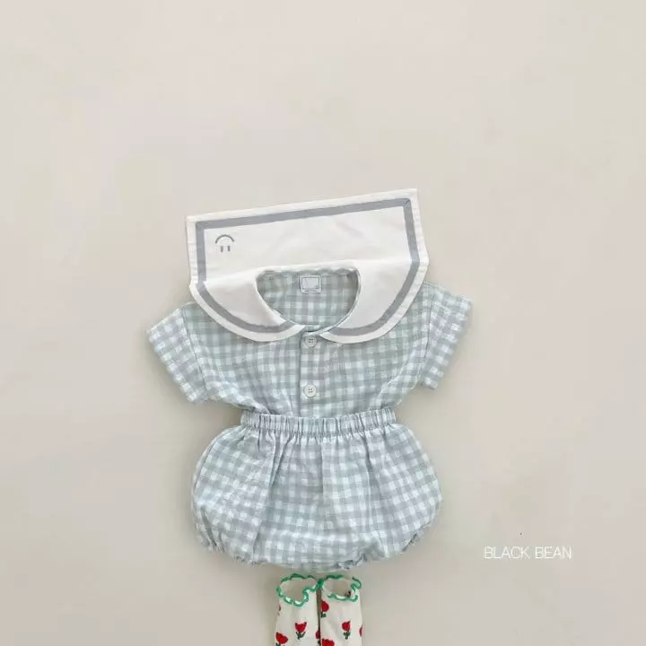 Black Bean - Korean Baby Fashion - #babyclothing - Bebe Roa Top Bottom Set - 10