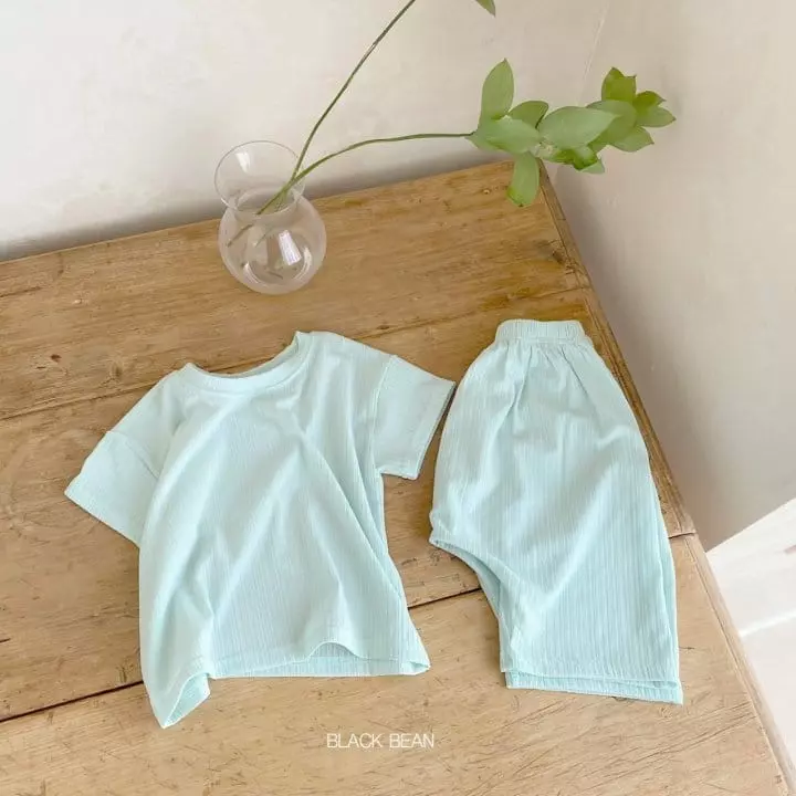 Black Bean - Korean Baby Fashion - #babyfashion - Bebe Spring Top Bottom Set - 8