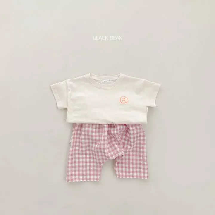 Black Bean - Korean Baby Fashion - #babyclothing - Bebe Ppijjuck Top Bottom Set - 4