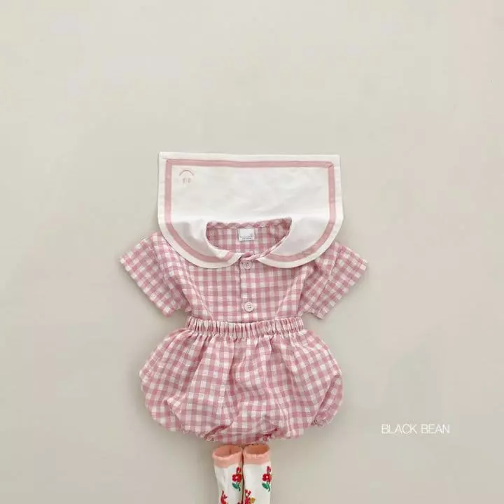 Black Bean - Korean Baby Fashion - #babyfashion - Bebe Roa Top Bottom Set - 11