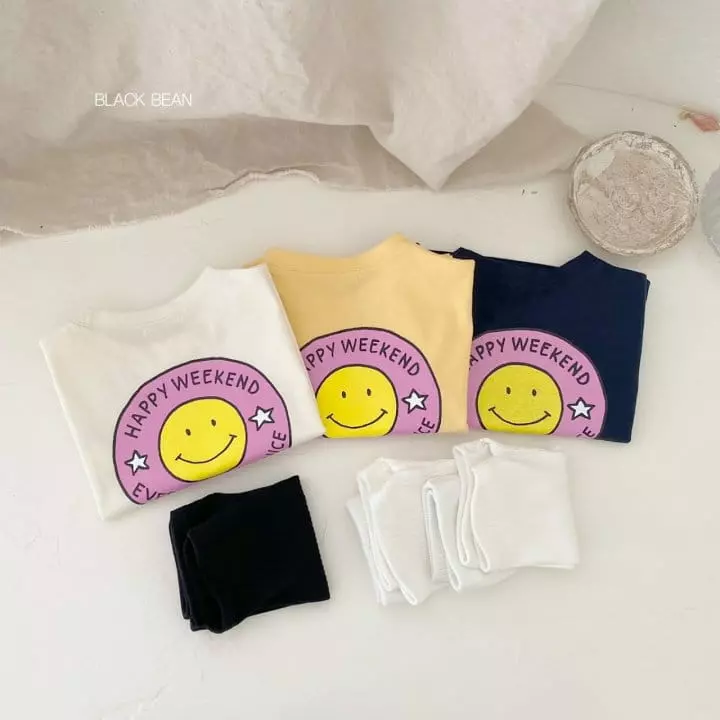 Black Bean - Korean Baby Fashion - #babylifestyle - Bebe Star Tee - 9