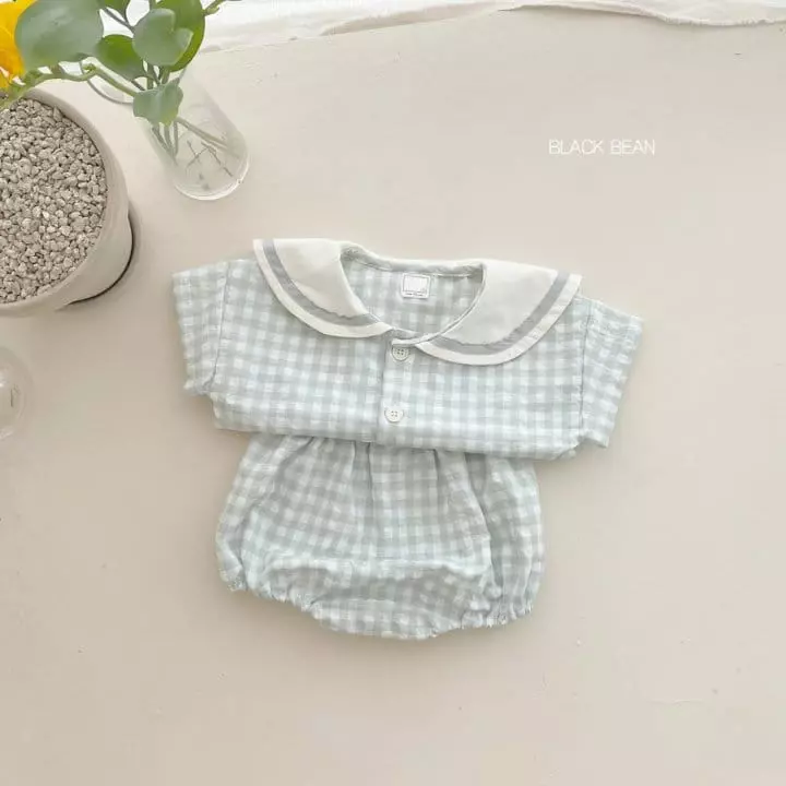 Black Bean - Korean Baby Fashion - #onlinebabyboutique - Bebe Roa Top Bottom Set - 5
