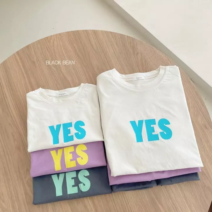 Black Bean - Korean Children Fashion - #Kfashion4kids - Yes Tee with Mom