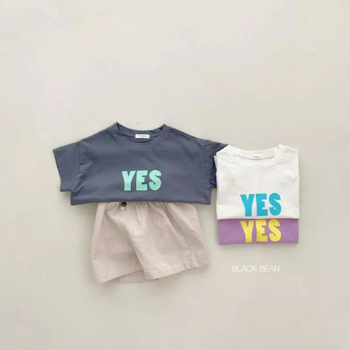 Black Bean - Korean Children Fashion - #childofig - Yes Tee with Mom - 6