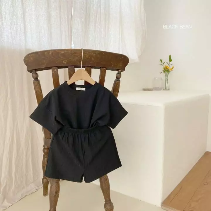 Black Bean - Korean Children Fashion - #childofig - Spring Top Bottom Set with Mom - 5