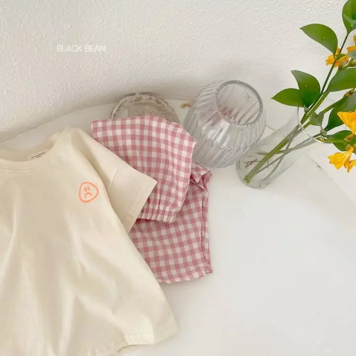 Black Bean - Korean Children Fashion - #fashionkids - Ppijjuck Top Bottom Set - 6