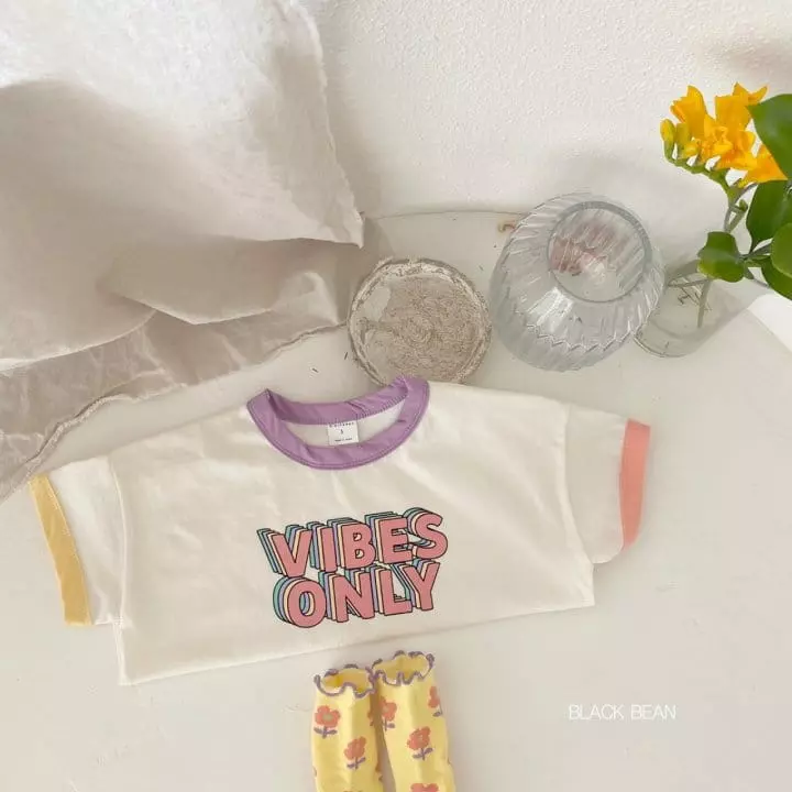 Black Bean - Korean Children Fashion - #discoveringself - Vibe Tee - 4