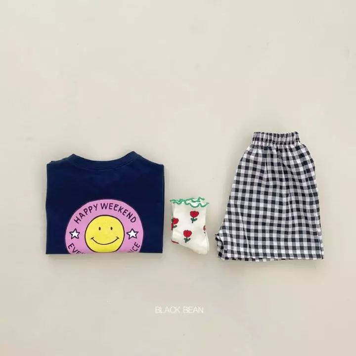 Black Bean - Korean Children Fashion - #kidsshorts - Star Tee - 9