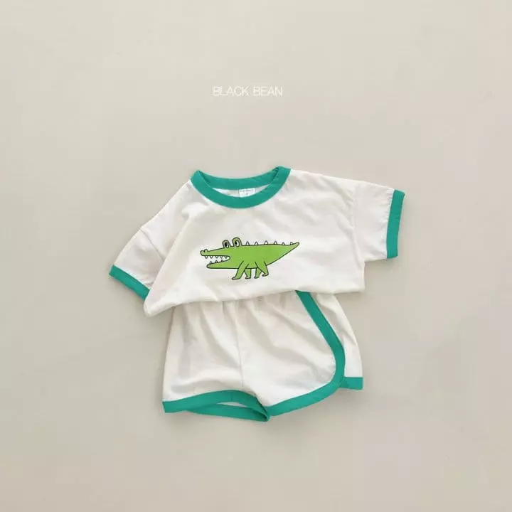Black Bean - Korean Children Fashion - #kidsshorts - River Top Bottom Set