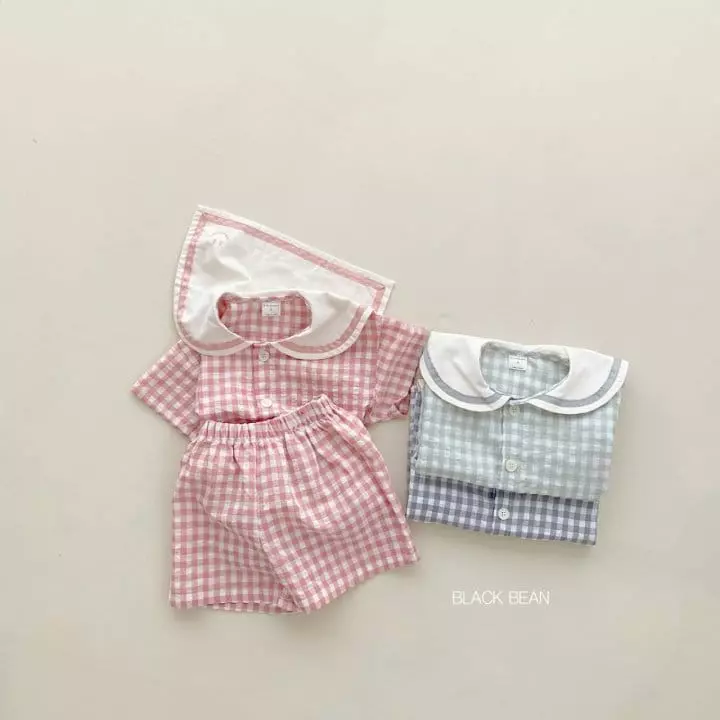 Black Bean - Korean Children Fashion - #kidzfashiontrend - Roa Top Bottom Set