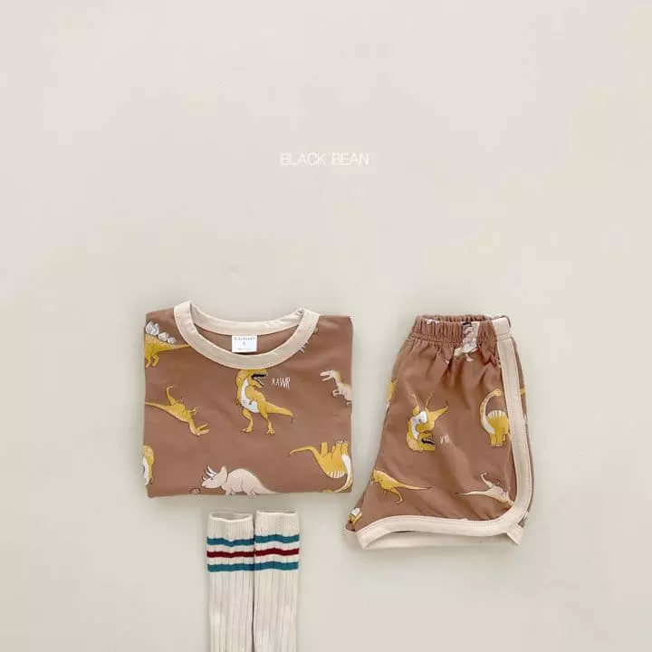 Black Bean - Korean Children Fashion - #littlefashionista - Jue Jue Top Bottom Set - 5
