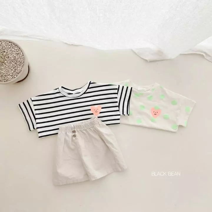 Black Bean - Korean Children Fashion - #littlefashionista - Diva Tee