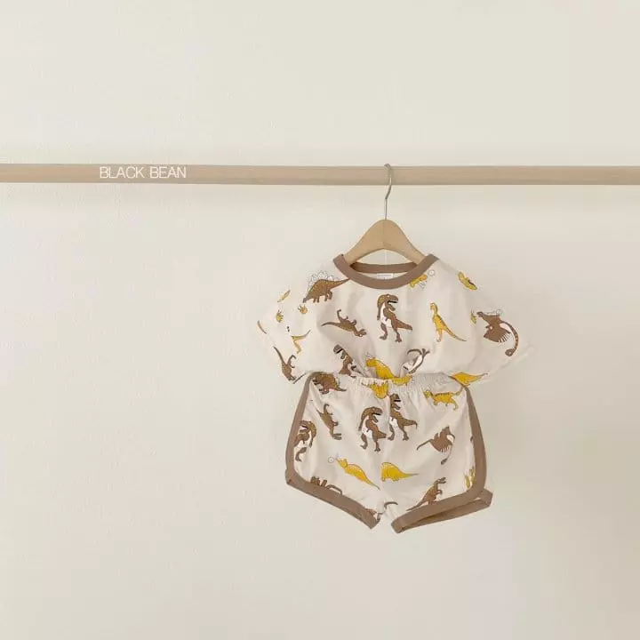 Black Bean - Korean Children Fashion - #magicofchildhood - Jue Jue Top Bottom Set - 6
