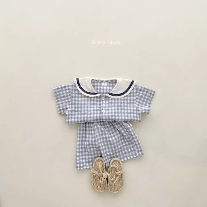 Black Bean - Korean Children Fashion - #littlefashionista - Roa Top Bottom Set - 4
