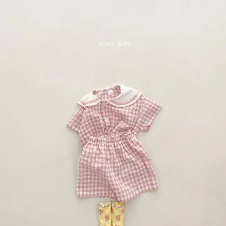 Black Bean - Korean Children Fashion - #prettylittlegirls - Roa Top Bottom Set - 6