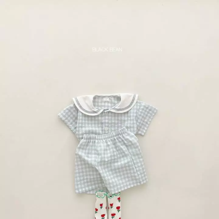 Black Bean - Korean Children Fashion - #toddlerclothing - Roa Top Bottom Set - 8
