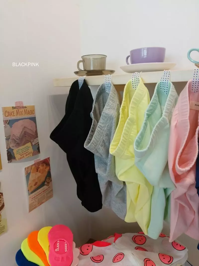 Black Pink - Korean Children Fashion - #Kfashion4kids - Capri Cool Leggings - 3
