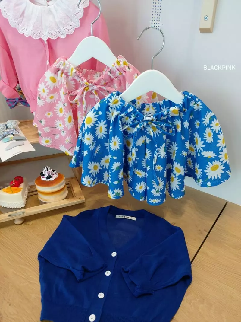 Black Pink - Korean Children Fashion - #Kfashion4kids - Rose Whole Skirt Pants