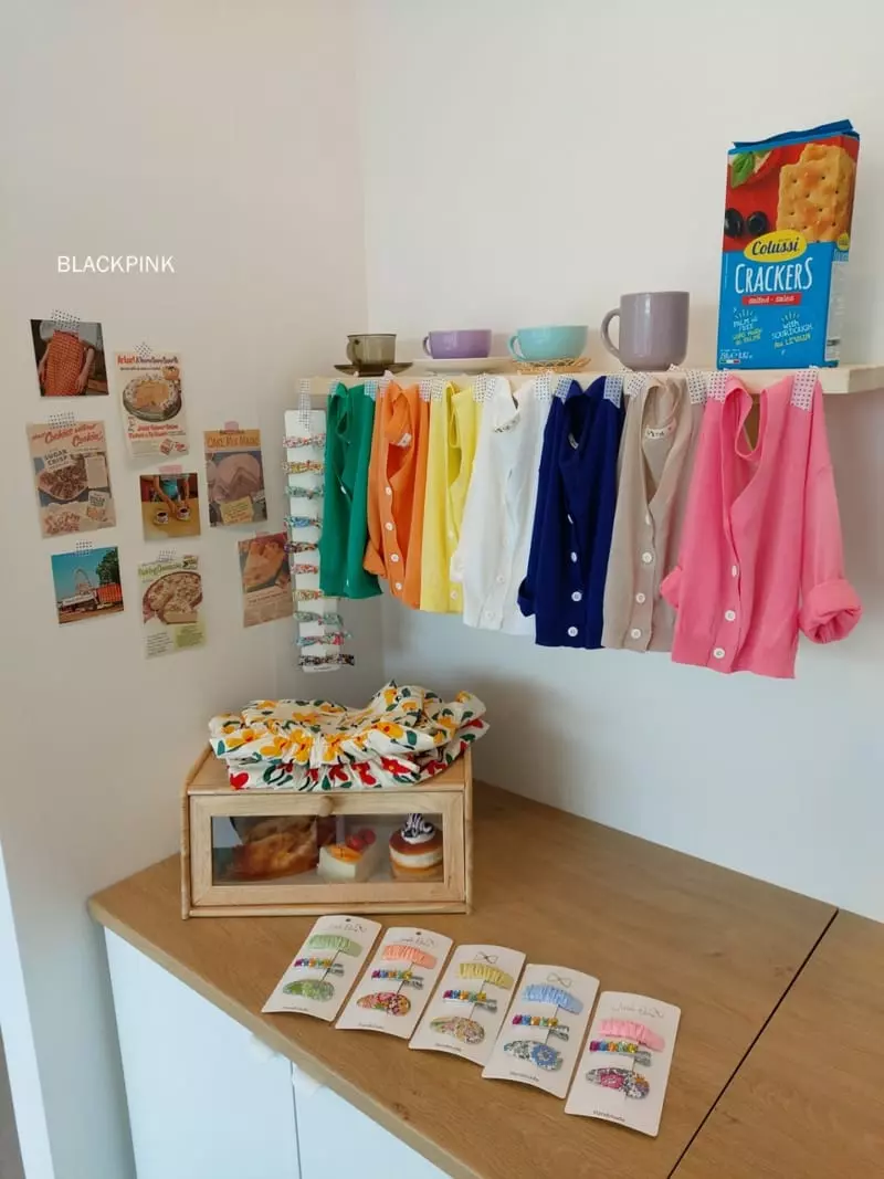 Black Pink - Korean Children Fashion - #childofig - Cool Cardigan