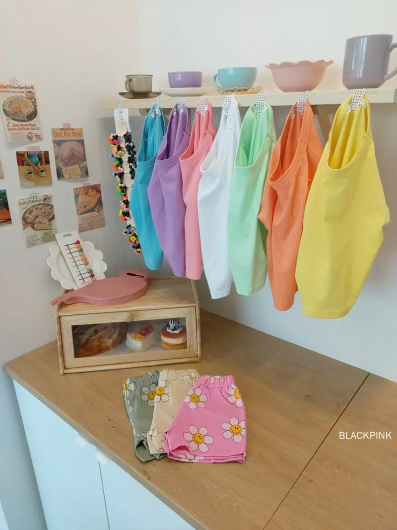 Black Pink - Korean Children Fashion - #designkidswear - Basic Single Short Sleeves Tee - 12