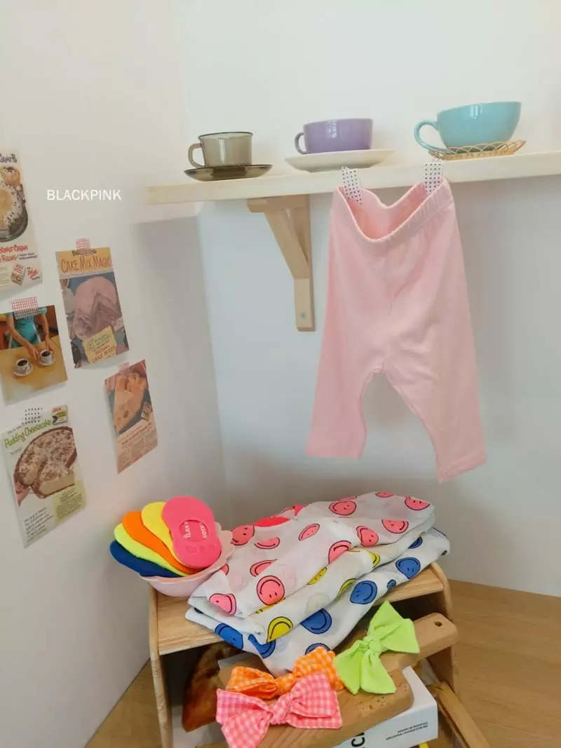 Black Pink - Korean Children Fashion - #designkidswear - Capri Cool Leggings - 11