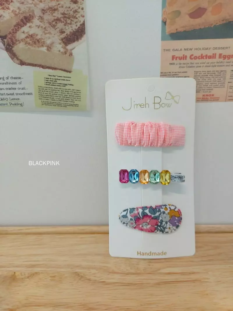 Black Pink - Korean Children Fashion - #discoveringself - Hydi Hairpin - 2